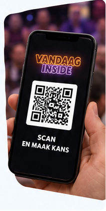QRomo activatie tijdens Vandaag Inside